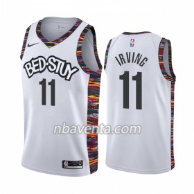 Camiseta Hombre Brooklyn Nets Kyrie Irving 11 2019-20 Nike City Edition Swingman